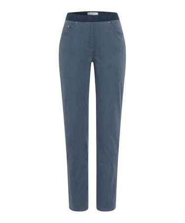 Raphaela by Brax Damen Pamina Cosy Winter Cotton Hose, Smoky Blue, 36W / 30 im Sale